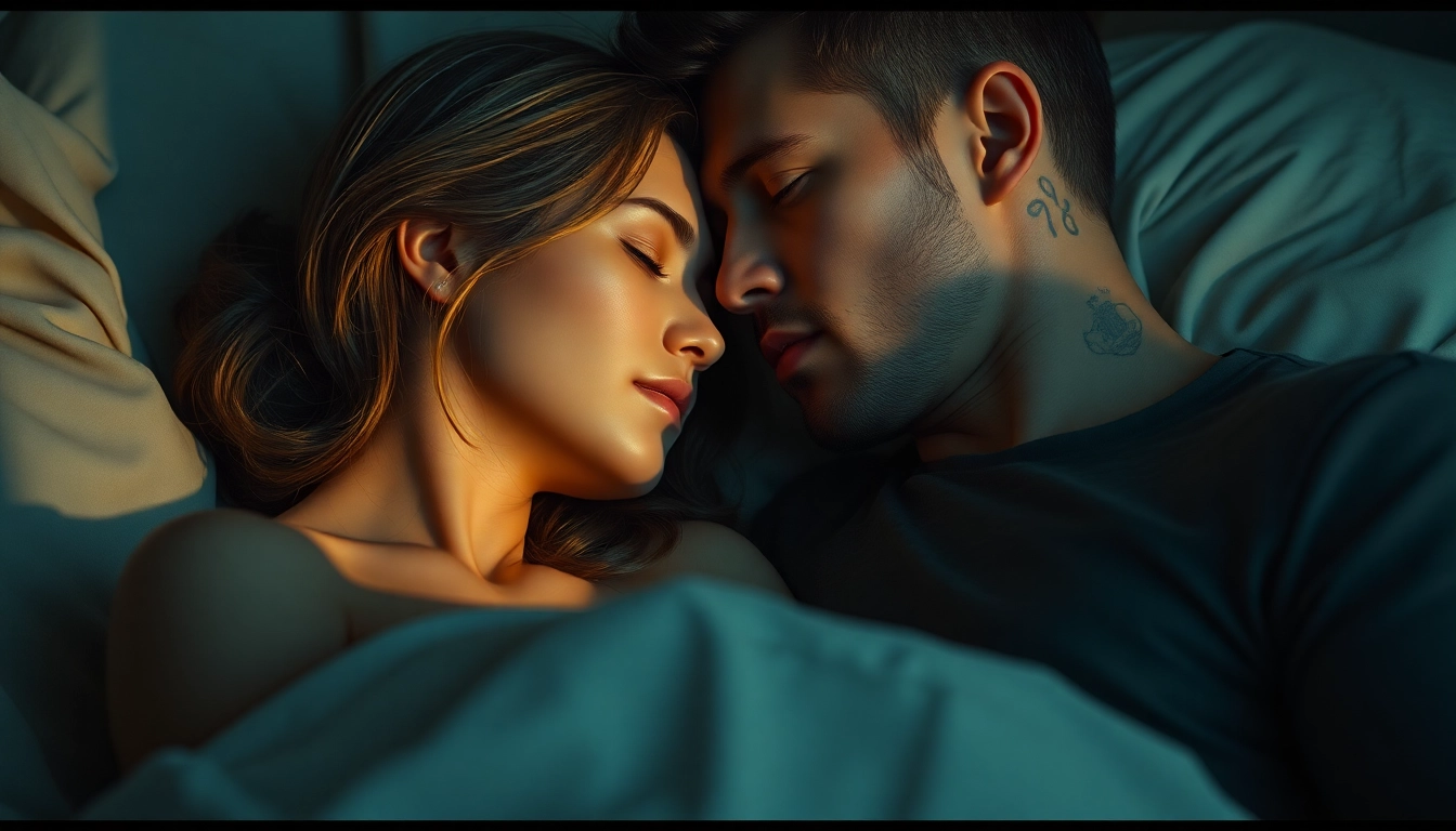An evocative scene illustrating nsfw ai with realistic human figures, detailed textures, and intimate ambiance for accessibility and context.